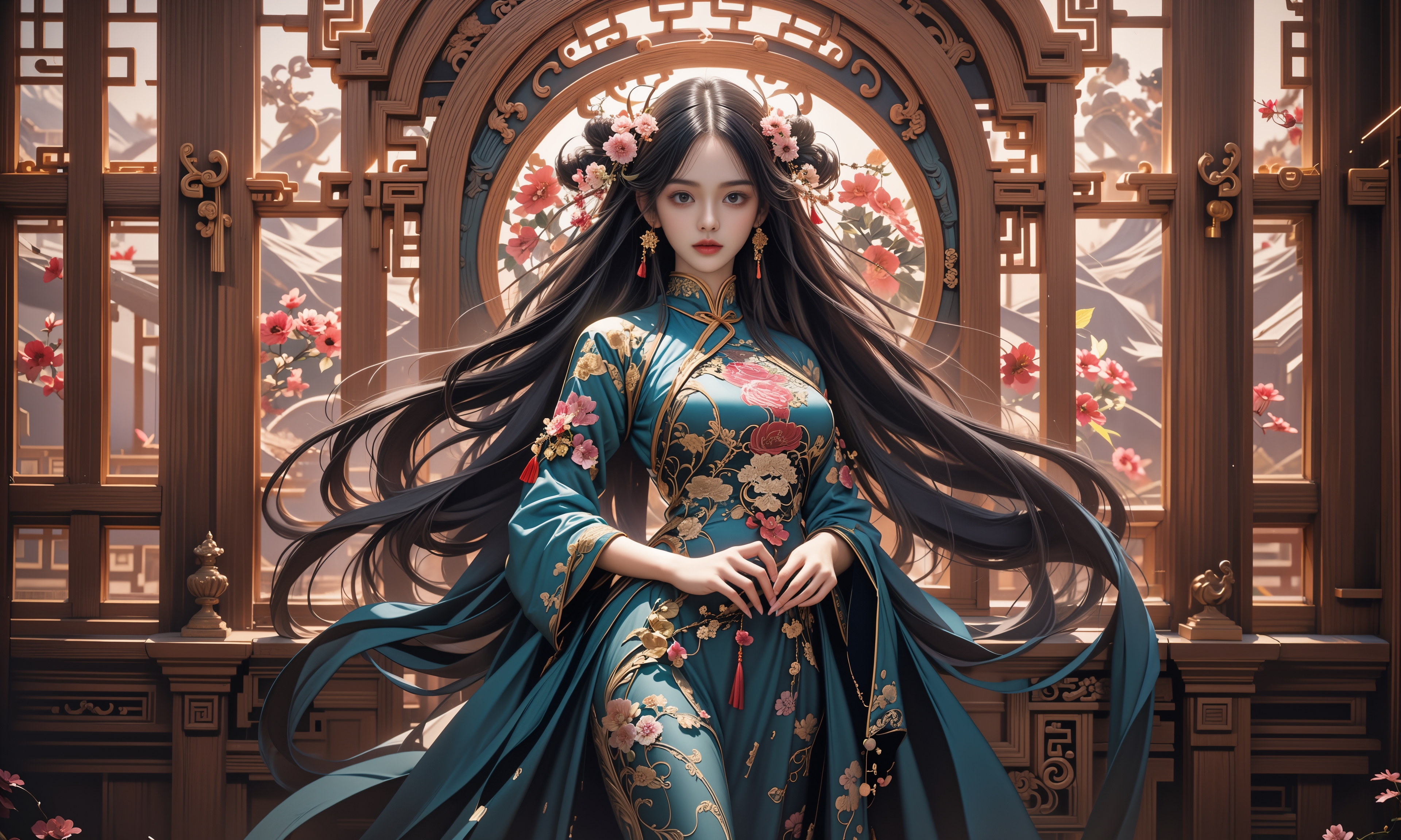 全球首场高高原无人机表演在西藏尼玛县震撼上演，点亮文旅新画卷